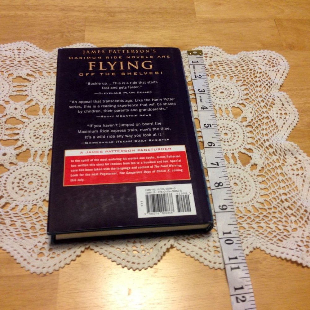 James Patterson Maximum Ride, The Final Warning - Picture 2 of 7